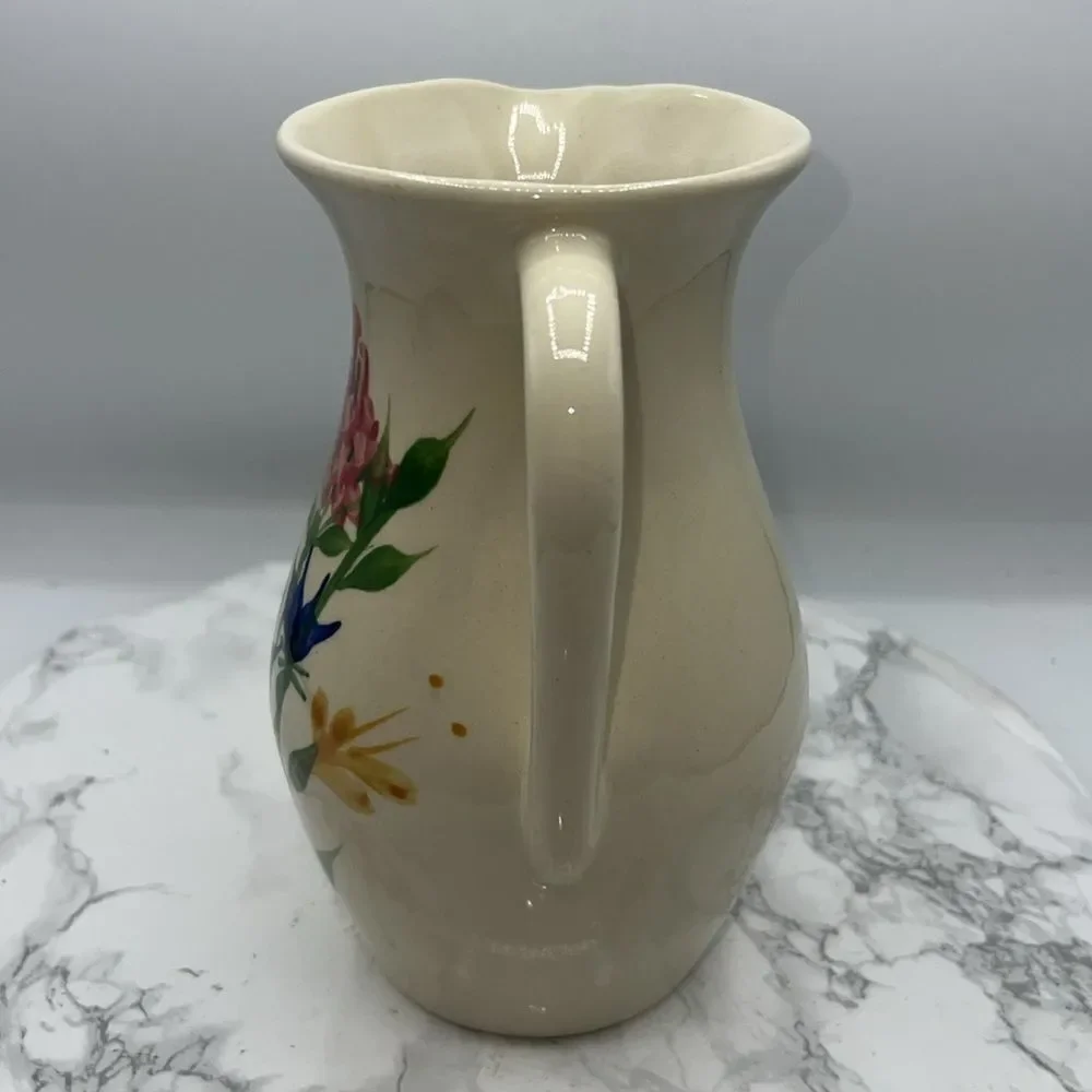 EMERSON CREEK POTTERY Iris Pitcher